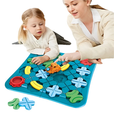 MazeBuilder | Criatividade e Pensamento Lógico - Conjunto de carris de comboio criativo