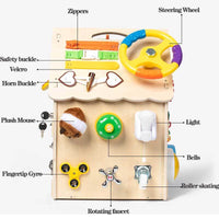 Thumbnail for EcoToys Montessori Domek do zabawy | Stymuluje kreatywną zabawę i rozwój - Ucz się i odkrywaj z radością