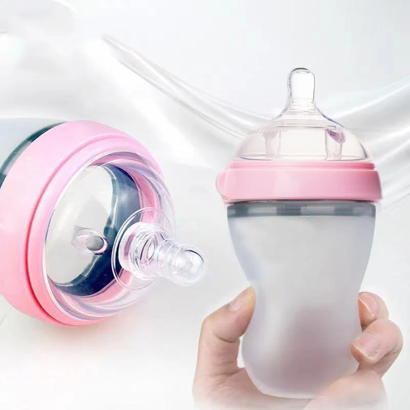 Babytopia | Comfort & Veiligheid – Silicone Fles voor Jouw Kleintje