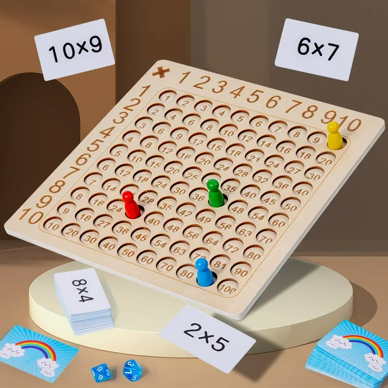 EcoToys Calcublox | Ontketen Je Innerlijke Strategist - Houten Montessori Rekenspel