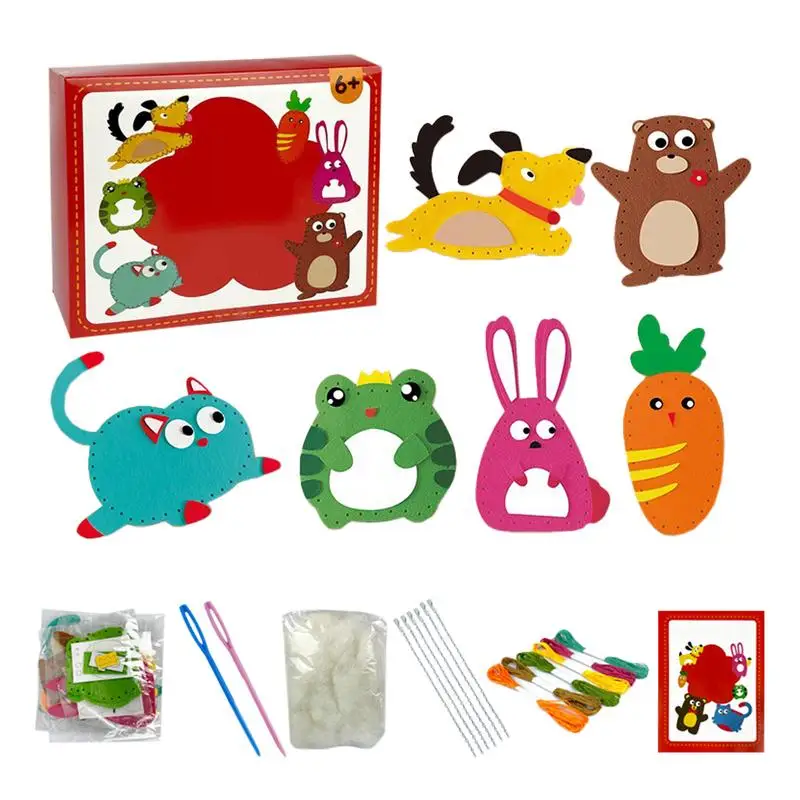 Forest Pals Sewing Kit | Bosdieren Naaiset voor Kinderen - Creatief en Educatief Speelgoed