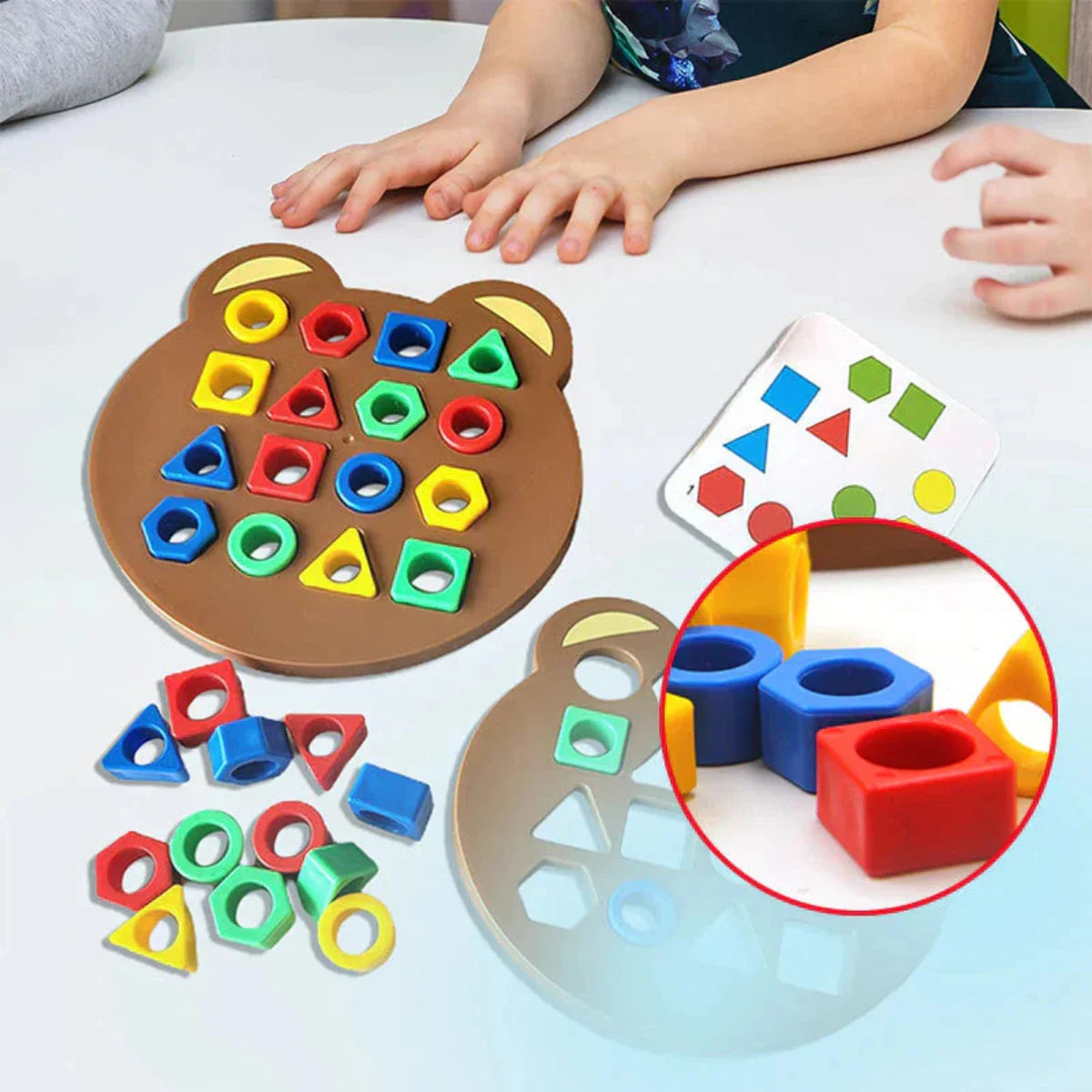 ShapeMaster | Lesen und Spielen zusammen - Formen-Spiel für Kleinkinder