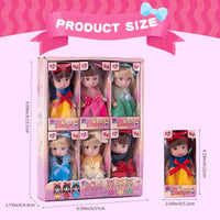 Thumbnail for DollyDreams | Magical play fun - Set of cute dolls with colorful dresses