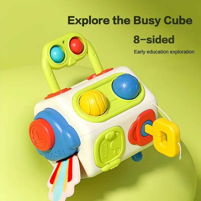 Montessori Magic Cube | Speelplezier voor Baby's - Educatief Speelgoed Voor Ontwikkeling