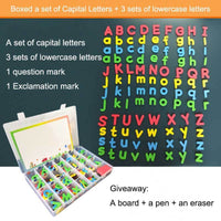 Thumbnail for AlphaMag | Plaisir d'apprentissage - Ensemble de lettres magnétiques double face avec accessoires