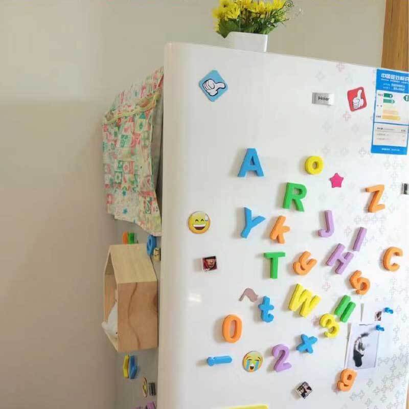 AlphaMag | Plaisir d'apprentissage - Ensemble de lettres magnétiques double face avec accessoires