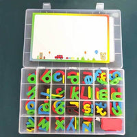 Thumbnail for AlphaMag | Plaisir d'apprentissage - Ensemble de lettres magnétiques double face avec accessoires