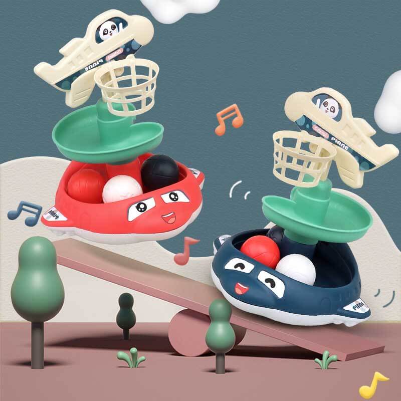 SpinStack | Spinning play fun - Educational stacking tower with moving balls