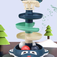 Thumbnail for SpinStack | Spinning play fun - Educational stacking tower with moving balls