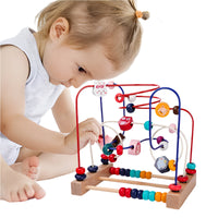 Thumbnail for Perlenlabyrinth | Lernen und Spielen im Gleichgewicht - Montessori Holzperlen-Spirale für Kinder