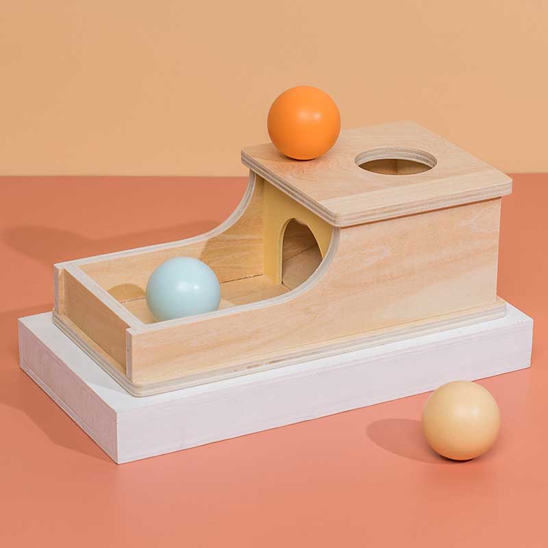 PlayWise Box  | Entdecke Farben und Formen - Montessori sensorisches Spielzeug
