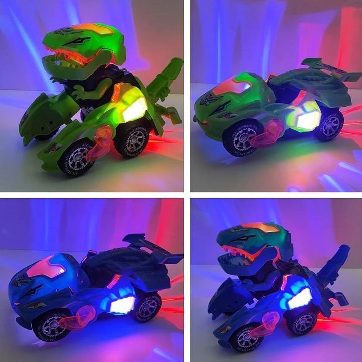 Transform Dino Car | Geef je kind eindeloze avonturen - De ultieme transformerende dinosaurussenauto