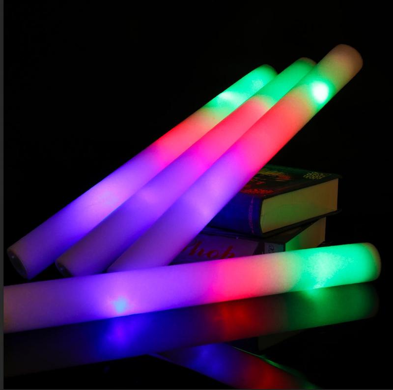 LED Glow Sticks | Breng Je Feest Tot Leven - Kleurrijke RGB Foam Sticks voor Verjaardagen en Feesten