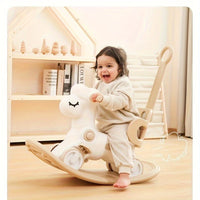 Thumbnail for Shining Baby Rocking Horse | Magical fun for your little one - 2-in-1 Rocking Horse and Balance Bike