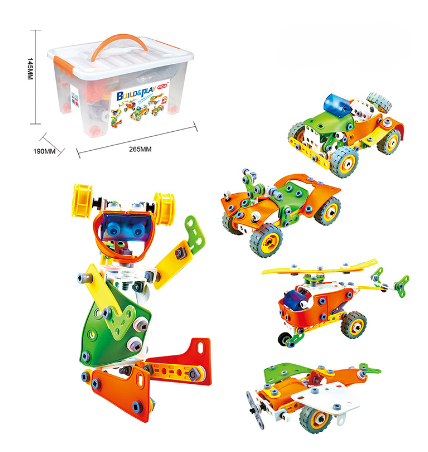 BuildMaster Pro | Construye el Futuro - Kit de Construcción STEM 165 piezas