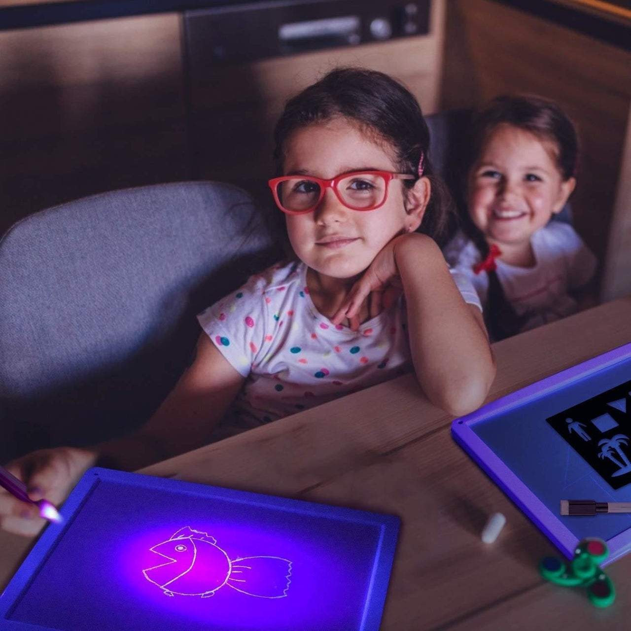 LumoTek | Magische LED Tekenpad voor Kinderen - Creatief Educatief Speelgoed