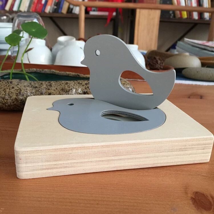 EcoToys Animato™ | Stimuleer spelenderwijs leren - Dieren 3D Houten Puzzel