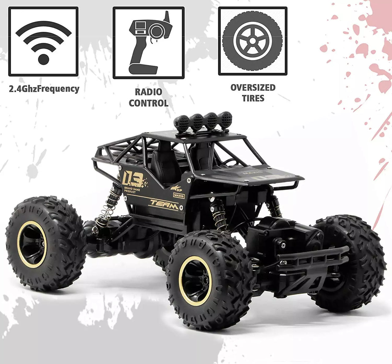 MonsterCrawler RC Truck | 4WD Off-Road Abenteuer - Fernsteuerung Monstertruck
