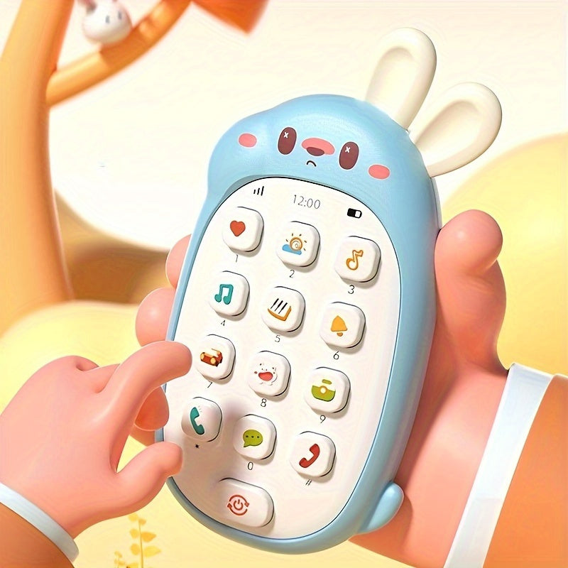 BabaPhone | Primer teléfono de descubrimiento - Monitor de bebé interactivo con música y mordedor