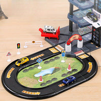Thumbnail for BlazeCity | Spannende reddingsmissies - Brandweer en politie garage speelset met auto's
