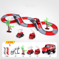 Thumbnail for Toystar™ Flexible RaceTrack - Flexibele Railspoor Speelgoedset Racebaan