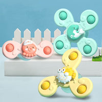 Thumbnail for TwirlyTots | Endloser Spielspaß für neugierige Kleinen - Saugnapf Spinner Spielzeug