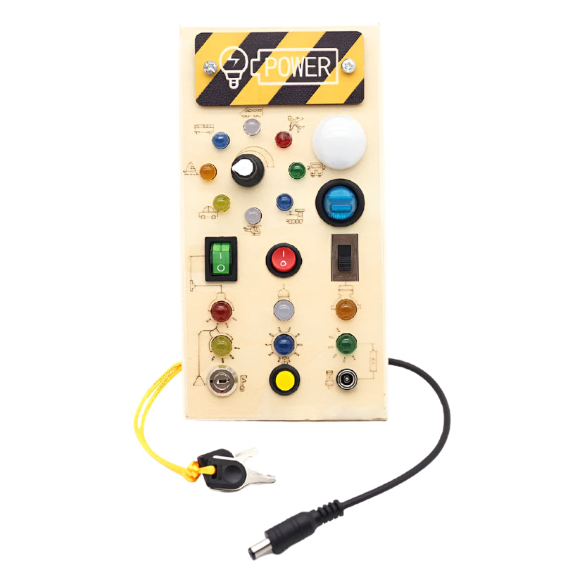 Montessori Busy Board | Educatief - Speelgoed met LED
