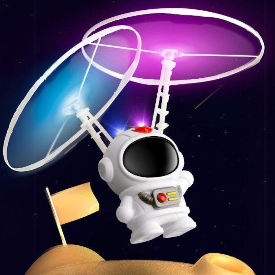 AstroFlyer | Magie in de Lucht - Draaiende LED Astronaut