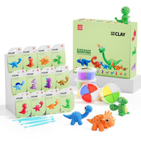 Thumbnail for DinoClay | Creatief kleien met dinosaurussen – DIY kleiset met 6 vormen