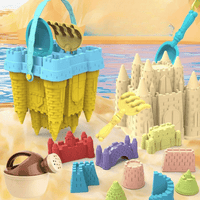 Thumbnail for SandMaster | Construye a lo grande, juega sin fin - Set de juego de castillo de arena para niños
