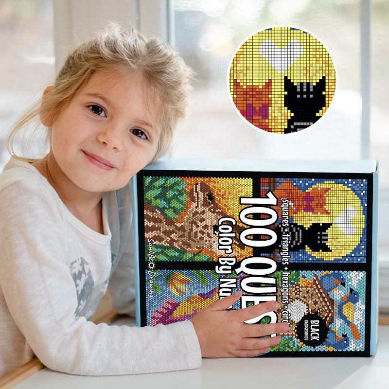 Libro para colorear | Diversión creativa - Libro para colorear educativo con reconocimiento de números