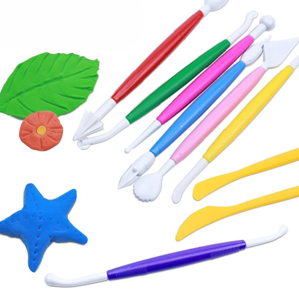 ClayMaster | Modelage créatif sans limites – Ensemble d'outils pour argile (8 pièces)