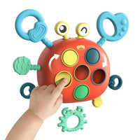 Thumbnail for KrabbenFertigkeit | Freudige Entwicklung - Montessori Babykrabbe für die Hand-Augen-Koordination