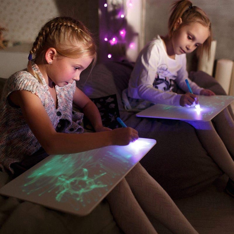 LumoTek | Magische LED Tekenpad voor Kinderen - Creatief Educatief Speelgoed