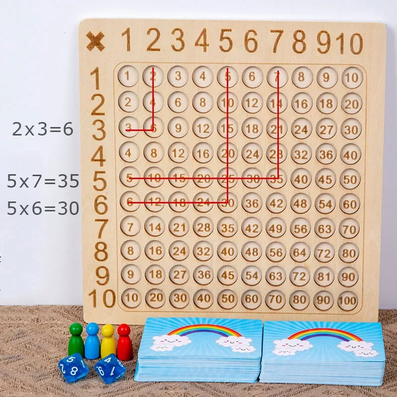 EcoToys Calcublox | Ontketen Je Innerlijke Strategist - Houten Montessori Rekenspel