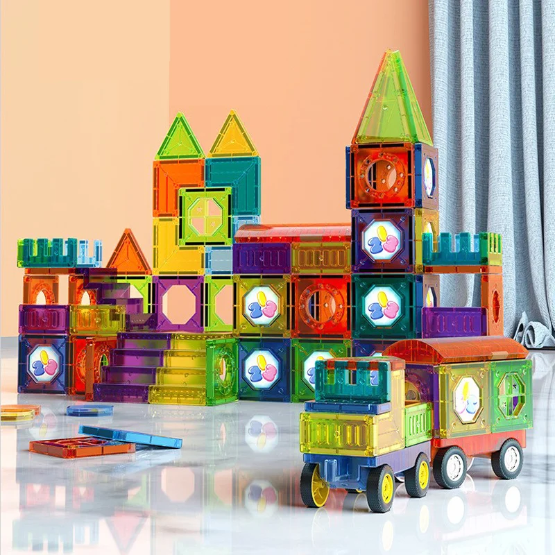 Magnetix Magneto Bahn Blöcke | Kreativität anregen - Magnetische Bausteine Spielzeug