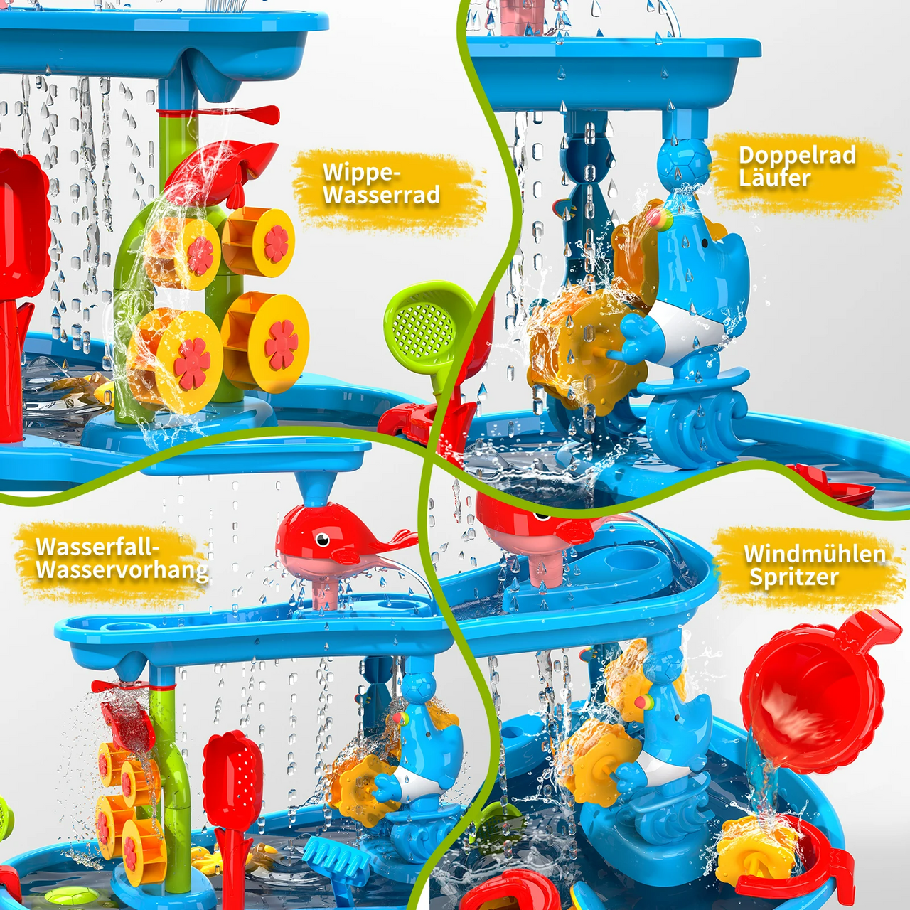 AquaPlay Table | Spetterend zomerplezier - Zand- en watertafel voor kinderen