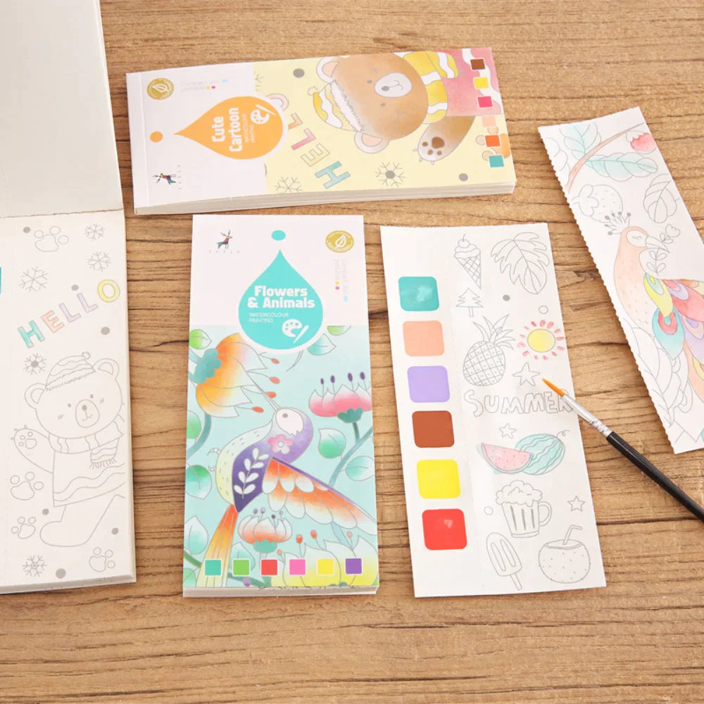 Watercolor Wonder | Ontdek de creatieve wereld van schilderen - Schilderboek voor kinderen