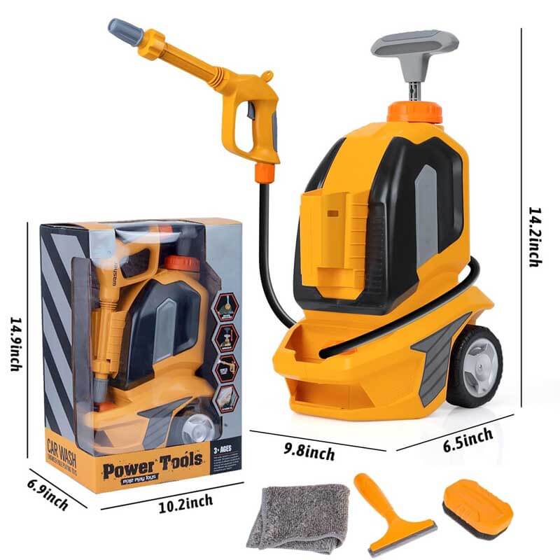 AutoSplash | Nettoyage ludique - Station de lavage auto adaptée aux enfants pour jeu de rôle