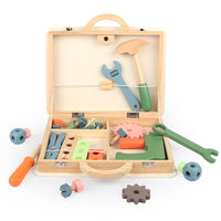 Thumbnail for Ecotoys HandiCraft Kit | Inspireer creativiteit - Houten gereedschapsset voor kinderen