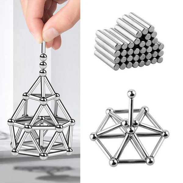Magnetix PlaySet | Creativo & Senza Stress - Set di Costruzione Magnetico