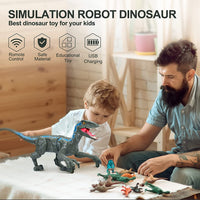 Thumbnail for Remote Controlled Dinosaur | Afstandsbedienbare Dinosaurus Raptor voor Kinderen