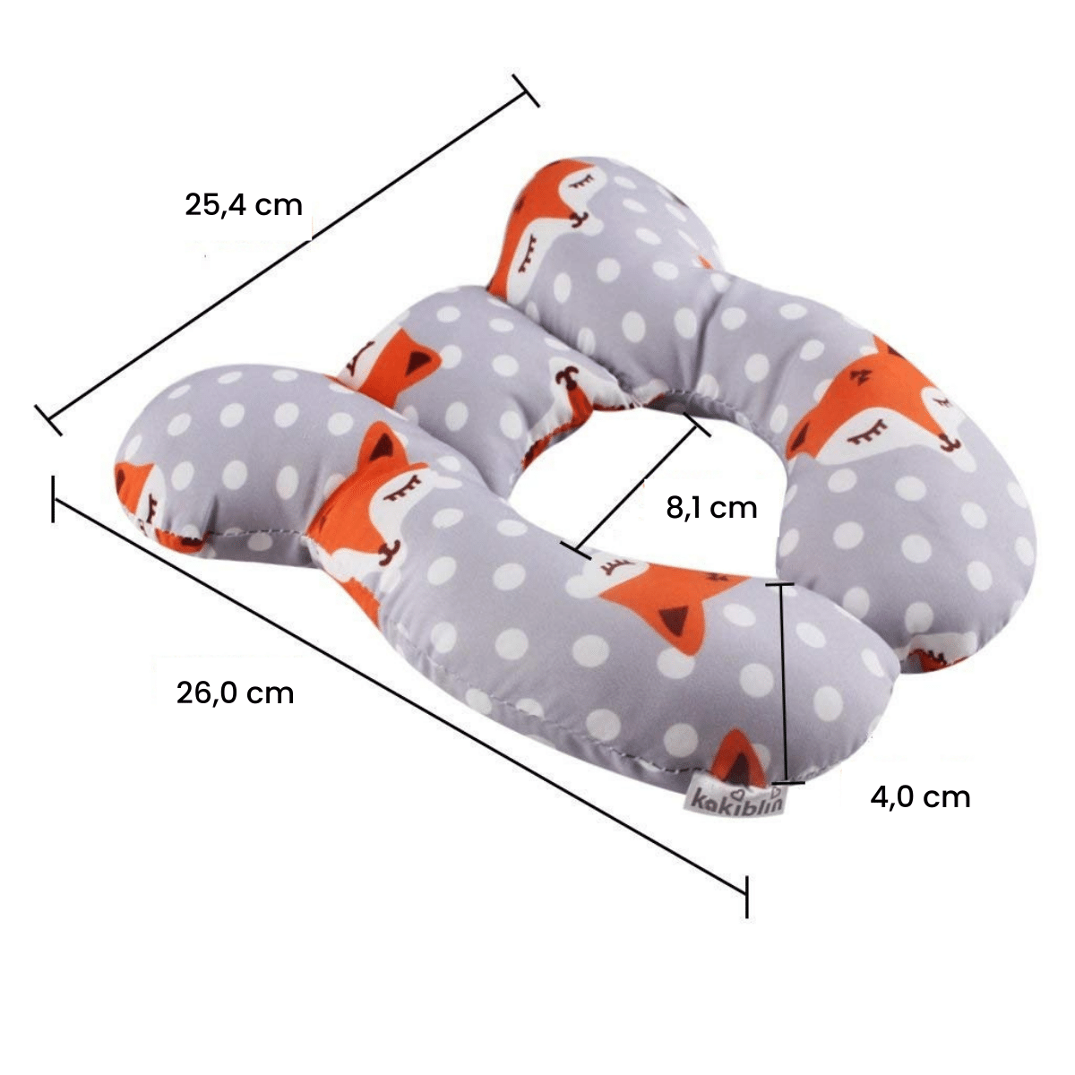 CozyRide Pillow | Comfortabel Baby Reis Kussen - Ondersteuning voor Hoofd & Nek