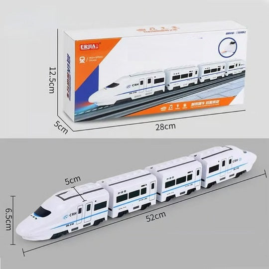TrackyRide | Aventuras mágicas en tren - Tren de juguete eléctrico con luz y sonido
