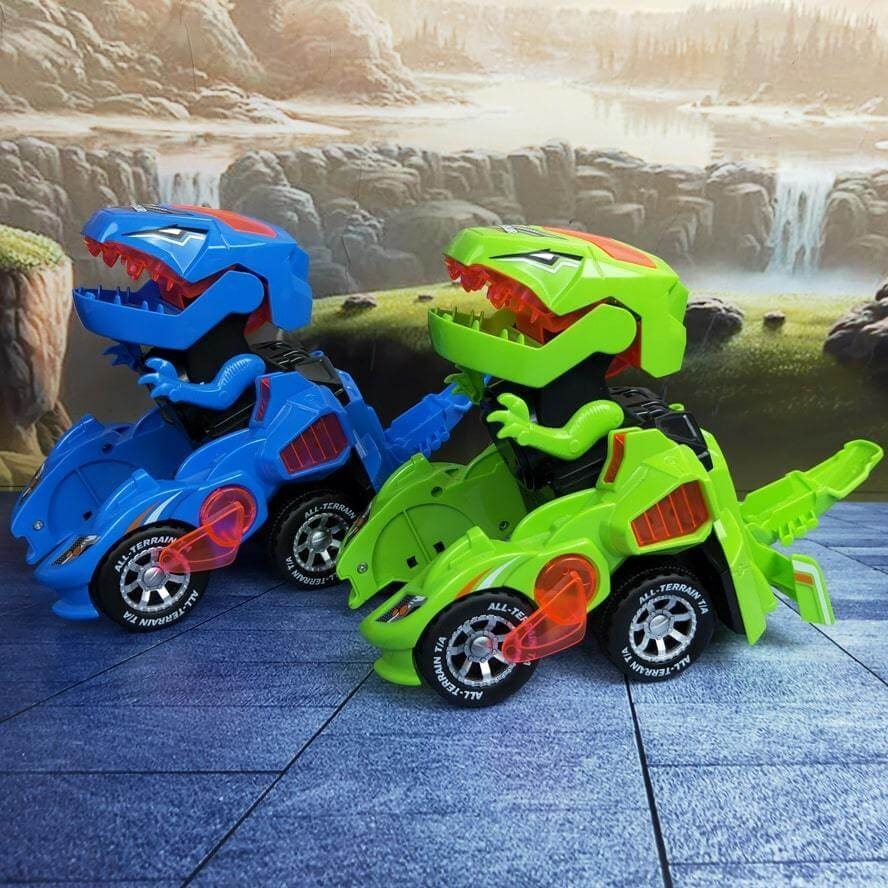 Dinosaurus Auto | Educativo y Divertido – Control Remoto LED