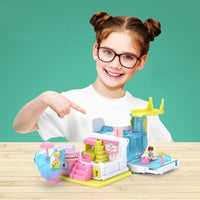 Thumbnail for MiniWonder | Magisches Vergnügen - Mini Überraschungspuppenhaus mit Café, Zimmer und Studio für Mädchen