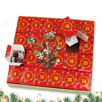 Thumbnail for Calendario de cuenta regresiva de rompecabezas navideño | Haz la Navidad mágica - Rompecabezas de 1008 piezas en 24 ventanillas
