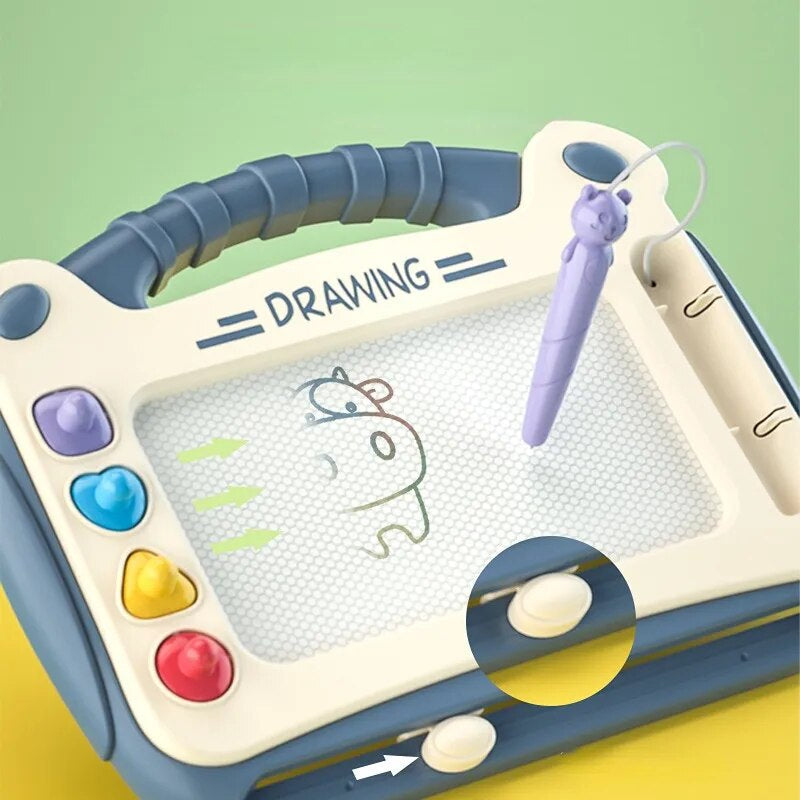 KinderKunst Pizarra Magnética para Dibujar | Estimula la Creatividad - Regalo Educativo