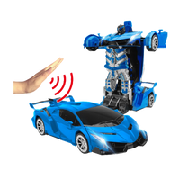 Thumbnail for MorphMaster Police Transformer RC Car | Brengt Spanning tot Leven - Remote-Control Speelgoed voor Avonturiers