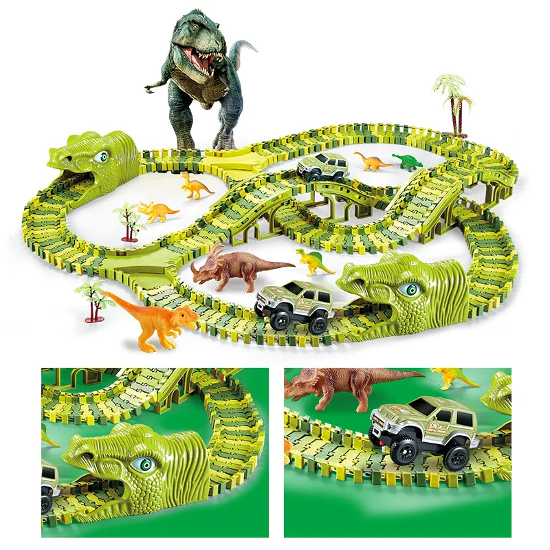 DinoWorld Speelcircuit | Episch avontuur - Interactief dino speelplezier